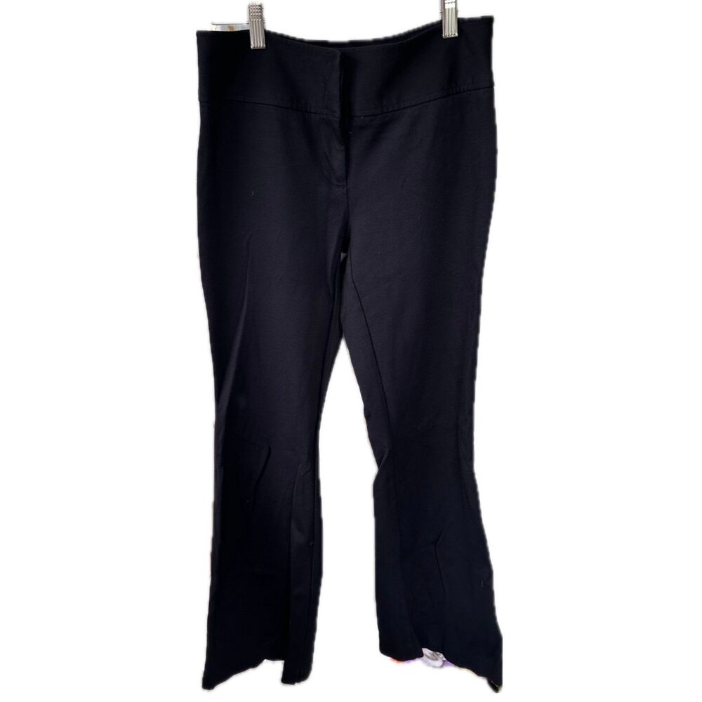 International Concepts INC Stretch Wide Leg Back Zipper Pockets Trouser Pants 6